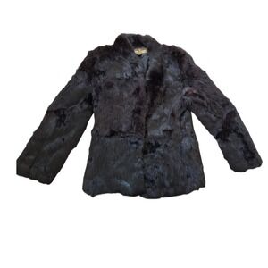 Vintage Dino Ricco Lapin Rabbit‎ Fur from France Women's Fur Coat Size M